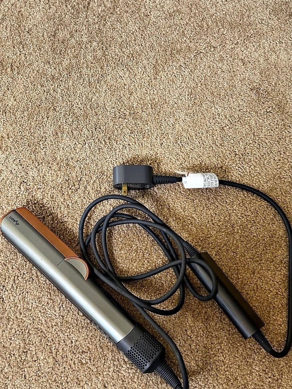 Dyson Hair Styling Tool in Gray & Brown